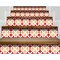 Homeroots 4 x 4 in. Roja Hola Red Removable Peel & Stick Tiles 400405 - alternate 7